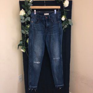 Madewell 9'' Skinny High Rise Jeans Size 28